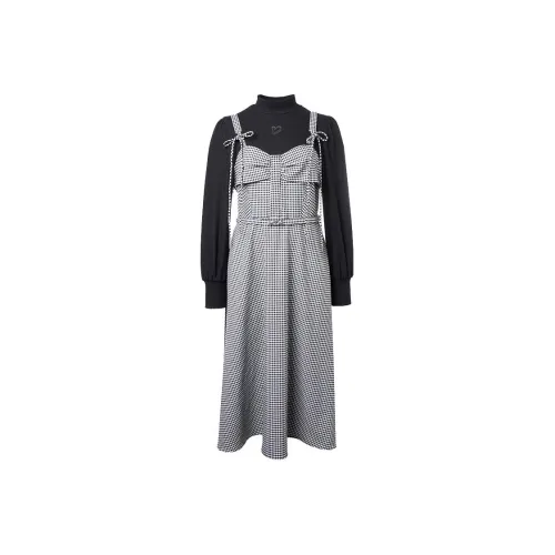 LOFT SHINE Mock Двухкомпонентное Платье Многоцветное