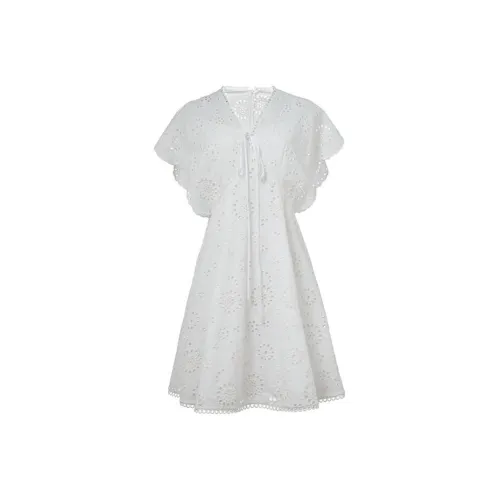 LOFT SHINE A Линия Юбка Платье Белый