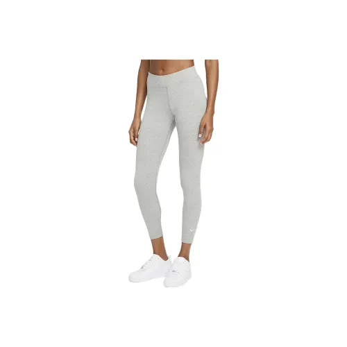 NIKE Sportswear Essentials series Светло-серые Женские Леггинсы
