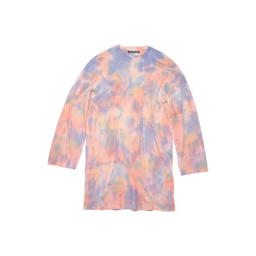 ACNE STUDIOS Длинное платье с длинными рукавами женское