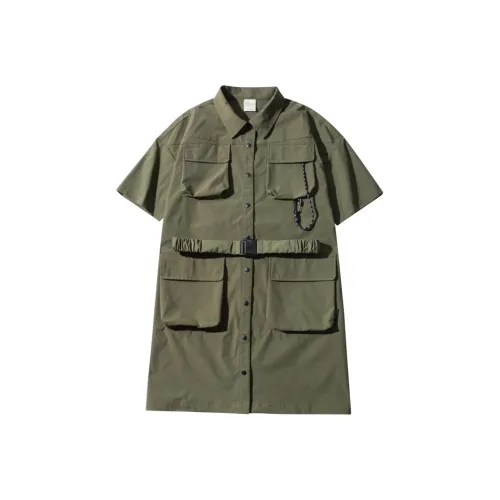 MOBI GARDEN Рабочая одежда Короткий рукав Платье Женское