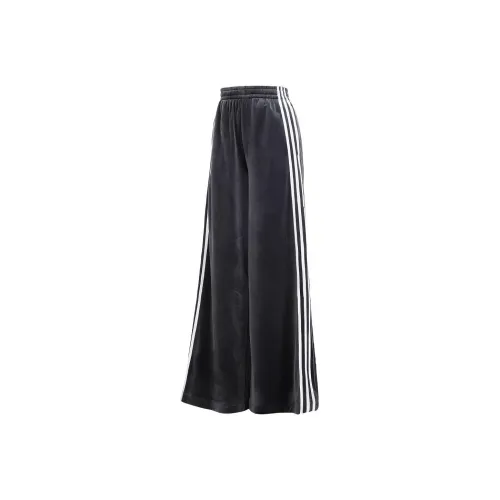 adidas originals Черные Женские Вязаные Тренировочные Брюки