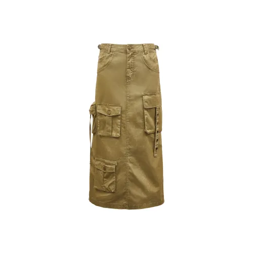 Only Женские джинсовые длинные юбки