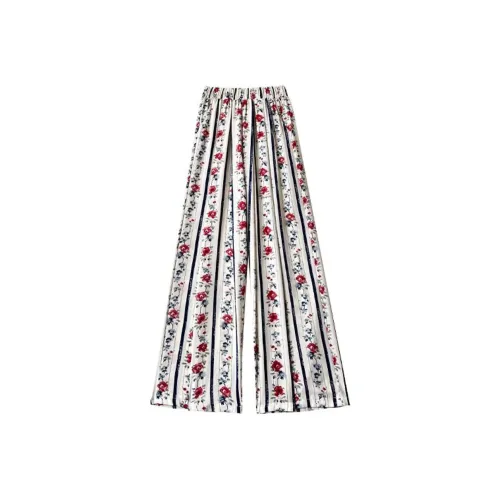 Ning Cai Yuer Повседневные брюки Женские Розовый