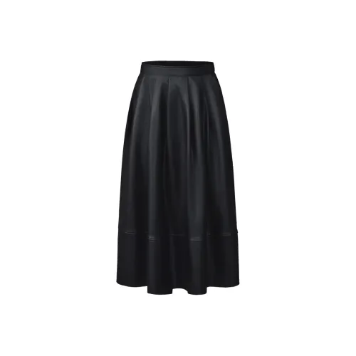 THE SEA LIFE Кожа Длинная Юбка Женская