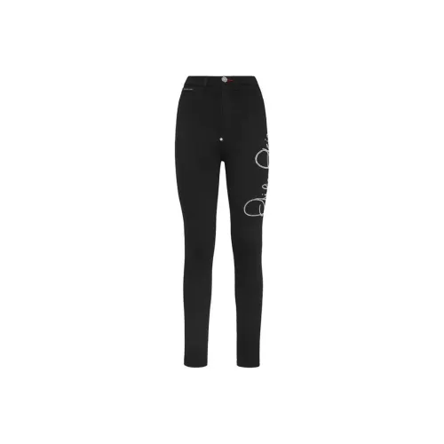 PHILIPP PLEIN Джинсы Женские Черные