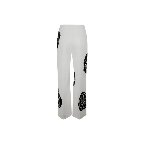 BLUGIRL BLUMARINE SS25 Повседневные брюки Женские Белые