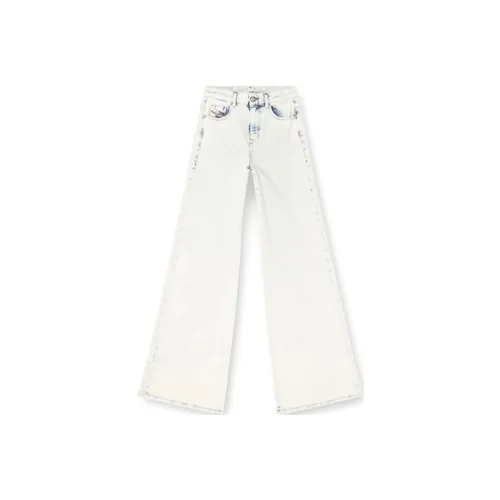 DIESEL SS25 Джинсы Женские Выстиранный Синий