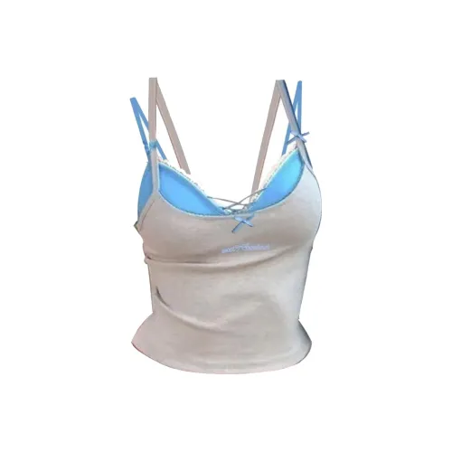 OEING Серо-голубые Женские Майки