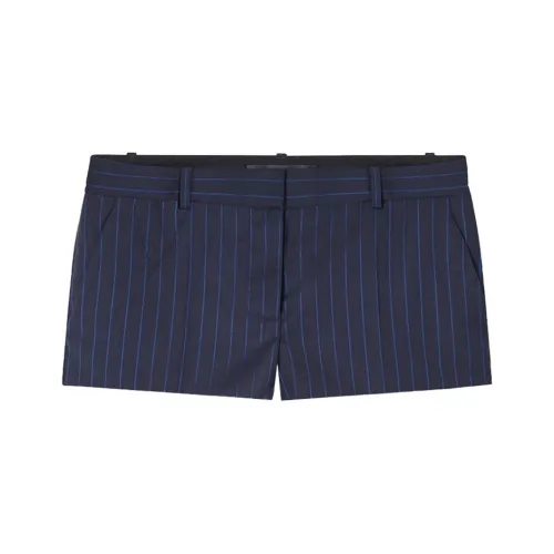 VERSACE Синие Женские Повседневные Шорты