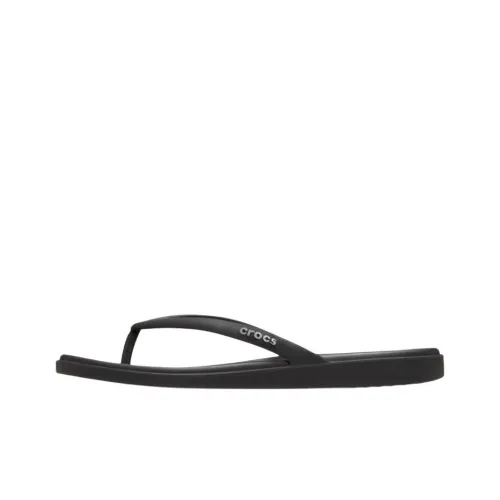 Crocs Устойчивые к истиранию шлепанцы унисекс черные