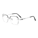 Серебряный (Защита от синего света, 0 диоптрий)