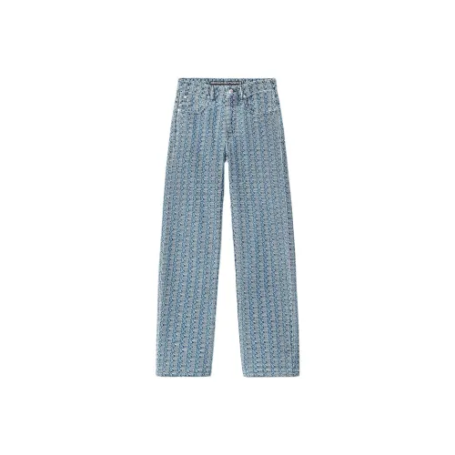 alexander wang Синие Женские Джинсы