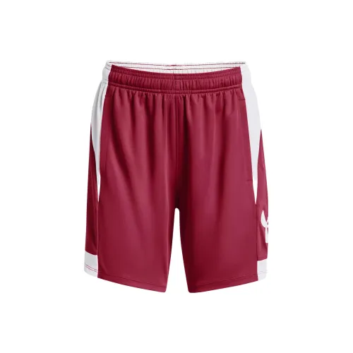 Under Armour Розово-красные Женские Повседневные Шорты