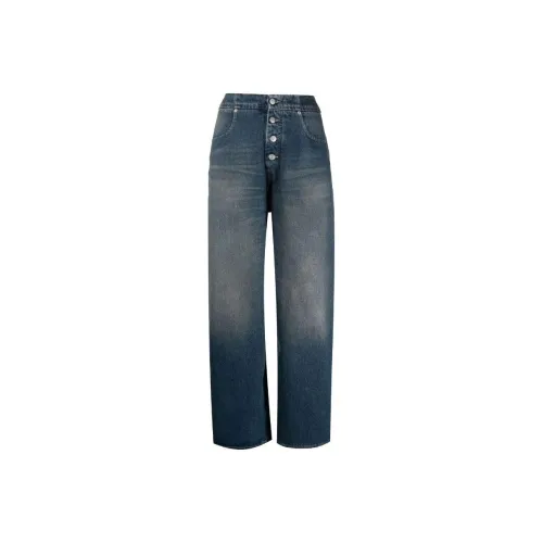 MM6 Maison Margiela Синие Женские Джинсы
