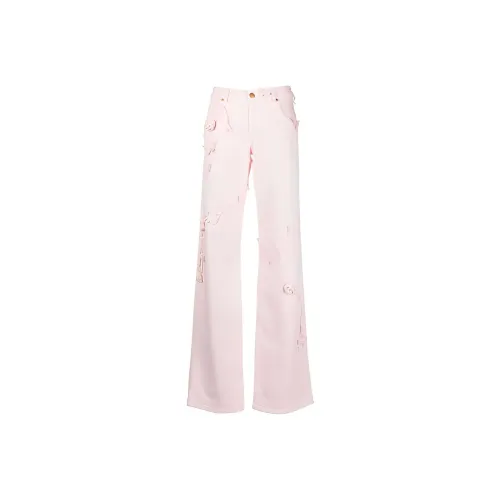 Blumarine Розовые Женские Джинсы