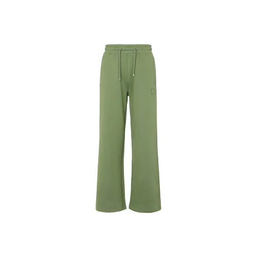 Jordan Flight Вязаные тренировочные брюки женские светло-оливково-желтые