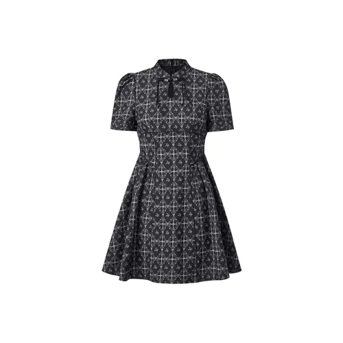 PEACEBIRD Короткий рукав Платье Женское