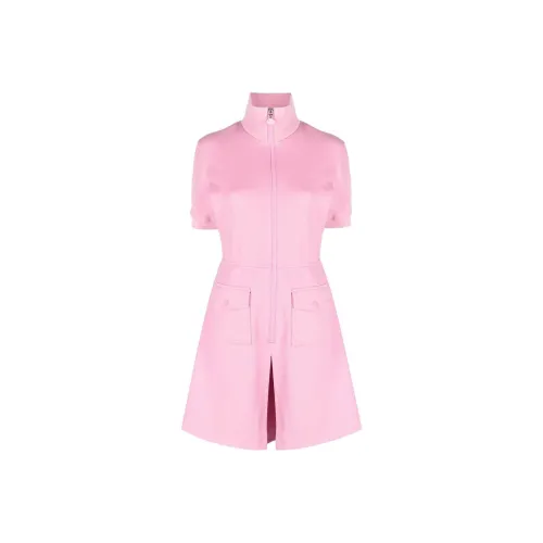 Moncler Короткий рукав Платье Женское Светло-розовое