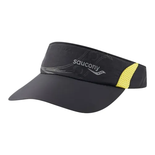 Saucony Головные уборы с защитой от солнца Унисекс Глубокий черный