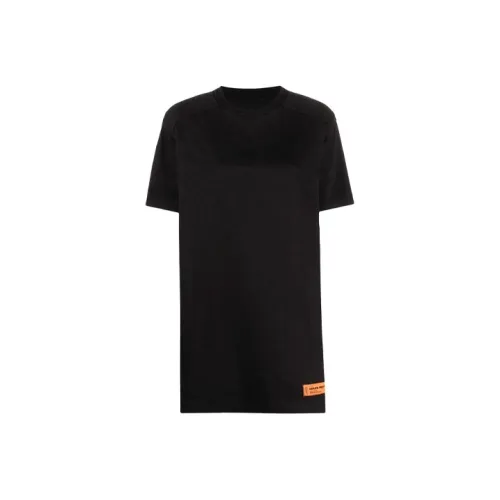 HERON PRESTON Black Женские Короткие Платья с Рукавами