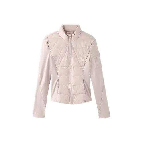 IDLE SOUL Хлопковый пуховик женский розовый