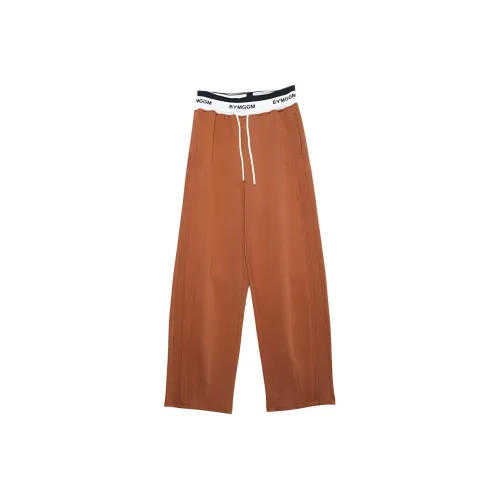 MUGUOGUOMU Повседневные брюки Женские Bombay Коричневый