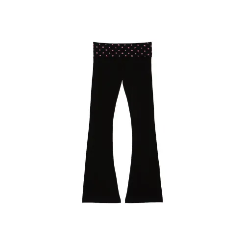Victoria's Secret Черные Женские Повседневные Брюки