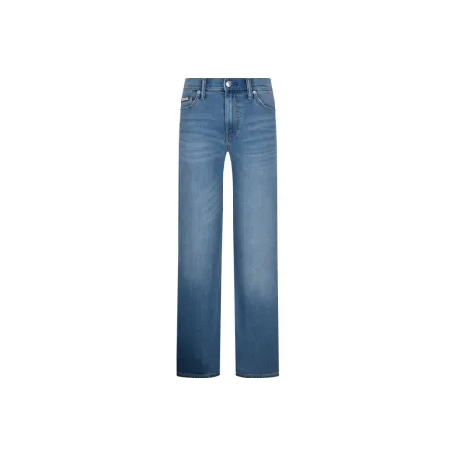 Calvin Klein SS25 1A4 Джинсовый светло-голубой Женские Джинсы