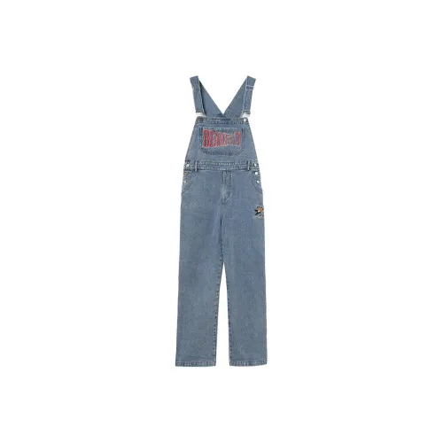 YITOUAGUA Синий Женские Комбинезоны