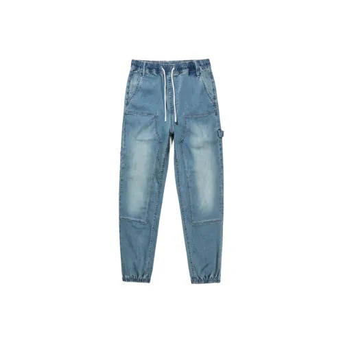 ABLE JEANS SS24 Джинсы Женские Винтаж Небесно-Синий