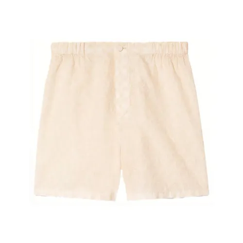 GUCCI Повседневные шорты женские цвет слоновая кость