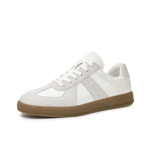 LINSEN Slip-resistant Abrasion-resistant Low-top Skateboard Shoes Men's