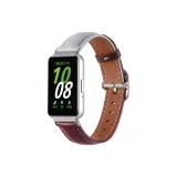 Пыльно-голубой & Бургундский/Квадрат Пряжка Зернистая кожа личи Натуральная кожа Ремень