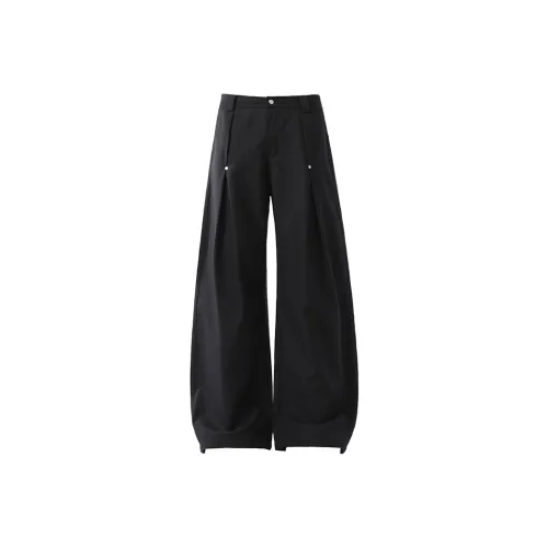 BLANKIN. Повседневные брюки унисекс черные