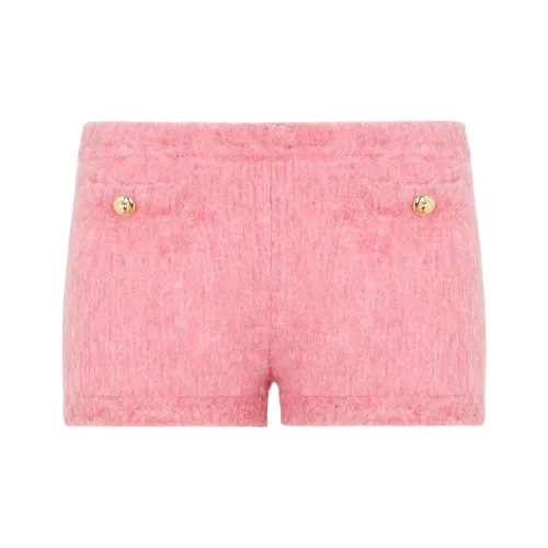 MIU MIU Розовые Женские Повседневные Шорты