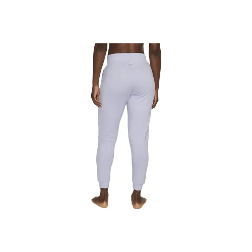 NIKE Светло-лавандовые Женские Вязаные Тренировочные Брюки
