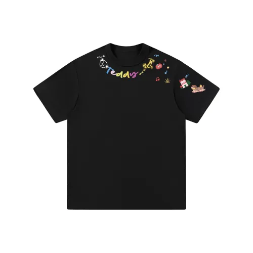 Teddy Bear Collection Contrast Graffiti Series T-Shirt Унисекс