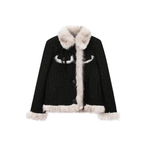 FPMZ Хлопковый пуховик женский черный