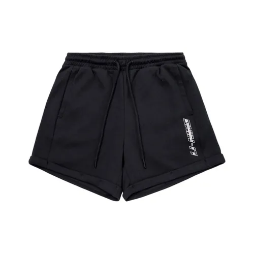 LINING Sports Fashion Collection Черные Женские Повседневные шорты