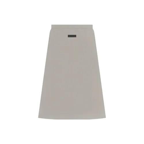 Fear of God Essentials Drop2 SS23 Тюленевый серый цвет Женские вязаные длинные юбки