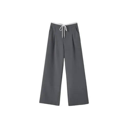 SHIRAN Повседневные брюки женские цвет серой чайки