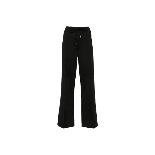 JW Anderson SS24 Вязаные Спортивные Штаны Женские Черные