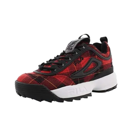 FILA Disruptor 2 Устойчивый к истиранию Низкий Топ Повседневная Обувь Женская Красная