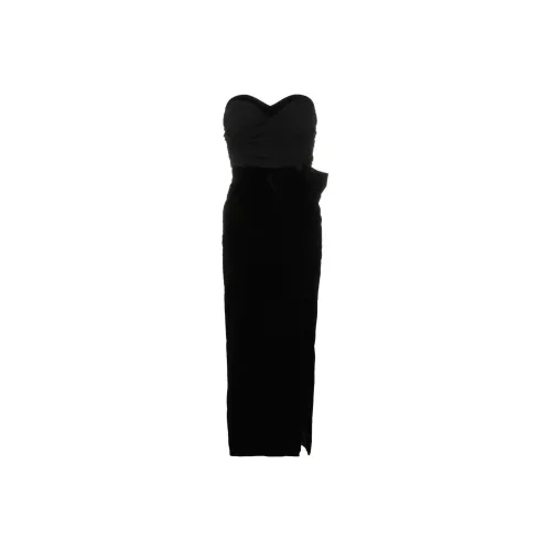Alessandra Rich Черные Женские Платья без рукавов