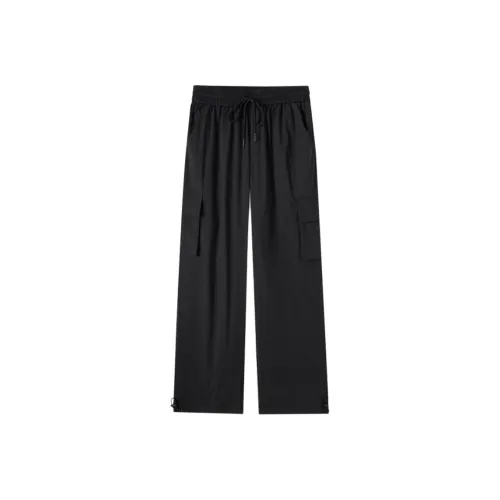 EICHITOO Повседневные брюки Женские Черный