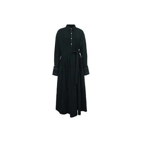 Even Vintage A-линия Юбка Платье Черный