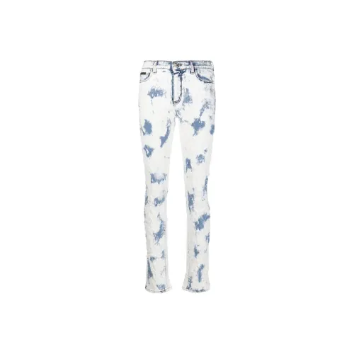 PHILIPP PLEIN Белые Женские Джинсы