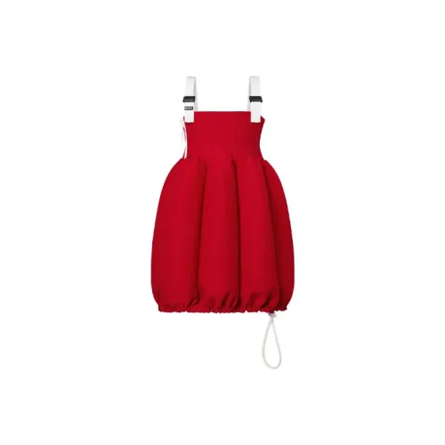 LOUIS VUITTON Новые ежеквартальные продукты LV Красные женские платья без рукавов