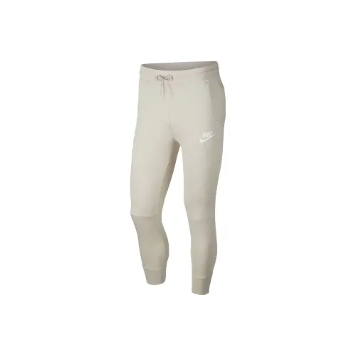 NIKE Белые Женские Вязаные Тренировочные Брюки